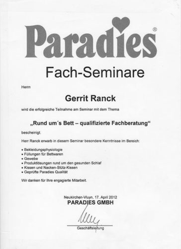 Zertifikat